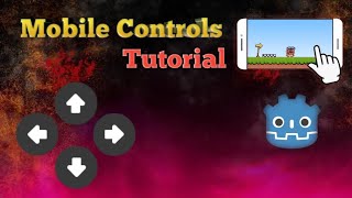 Platformer game for mobile in Godot || Part 1 || How to add touch screen controls in Godot 4 screenshot 5