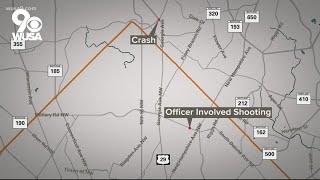 US Park Police officer involved in shooting during police chase in Silver Spring