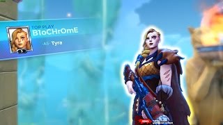 Paladins - EP39 - Cassie Gameplay - Top Play +B1oCHrOmE - Jaguar Falls Map