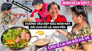 Bé Hương tự tay vào bếp nấu món này…mời Rô Líl Nguyễn ở lại ăn cơm “Chú ở lại ăn cơm rồi hả về”
