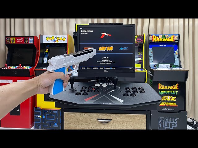 Batocera retro luz arma caixa de mini arcade shotting jogo pc plug
