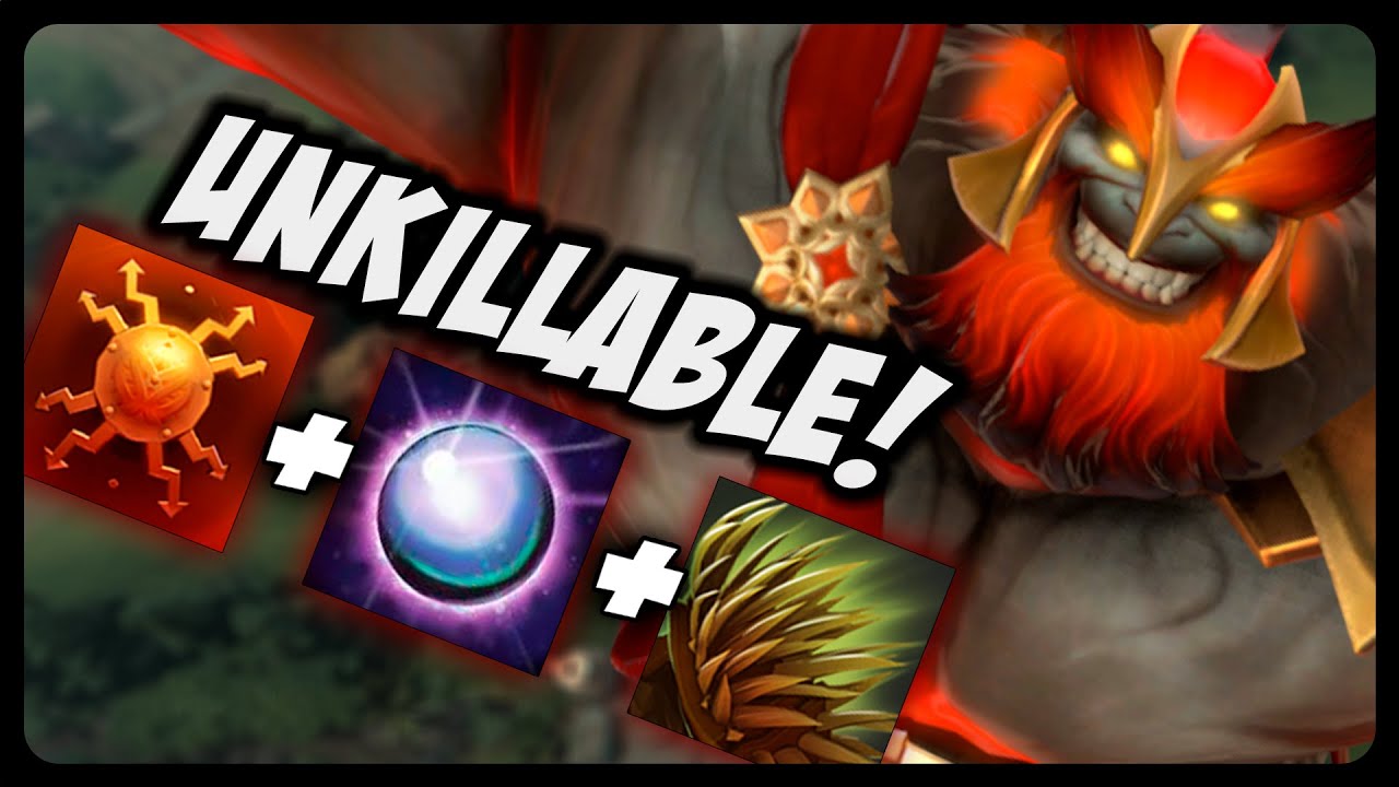 Bulwark + Bristleback + Dispersion = Нет урона!! Legends of Dota