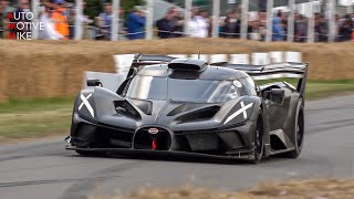 This is the 1600HP+ TRACK ONLY Bugatti Bolide | PURE W16 SOUNDS - Goodwood FOS