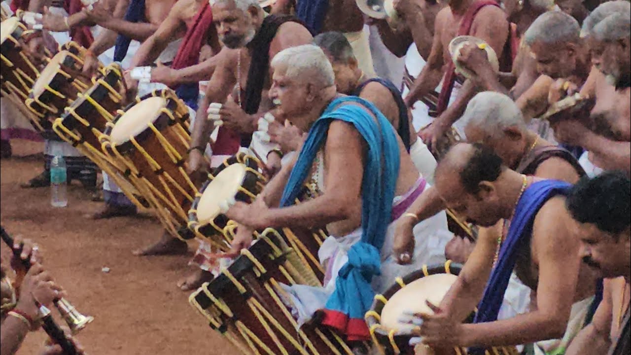 Kuttanellur Panchaari Melam Climax... 2025