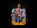 ‘ACID FLOWERS’ Original painting by Dwight Overmoyer