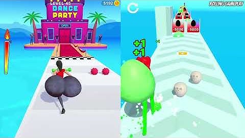 Twerk Race 3D🆚Build A Queen New Games Max Levels Walkthrough Gameplay 