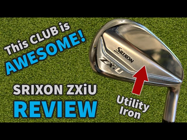 Golf Club Review: Srixon ZXiU Utility Iron - YouTube