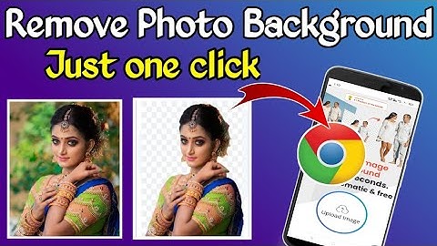 Remove Photo Background Just One Click|| I TECH KANNADA ||