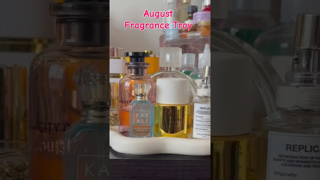 August Fragrance Tray | 2025 