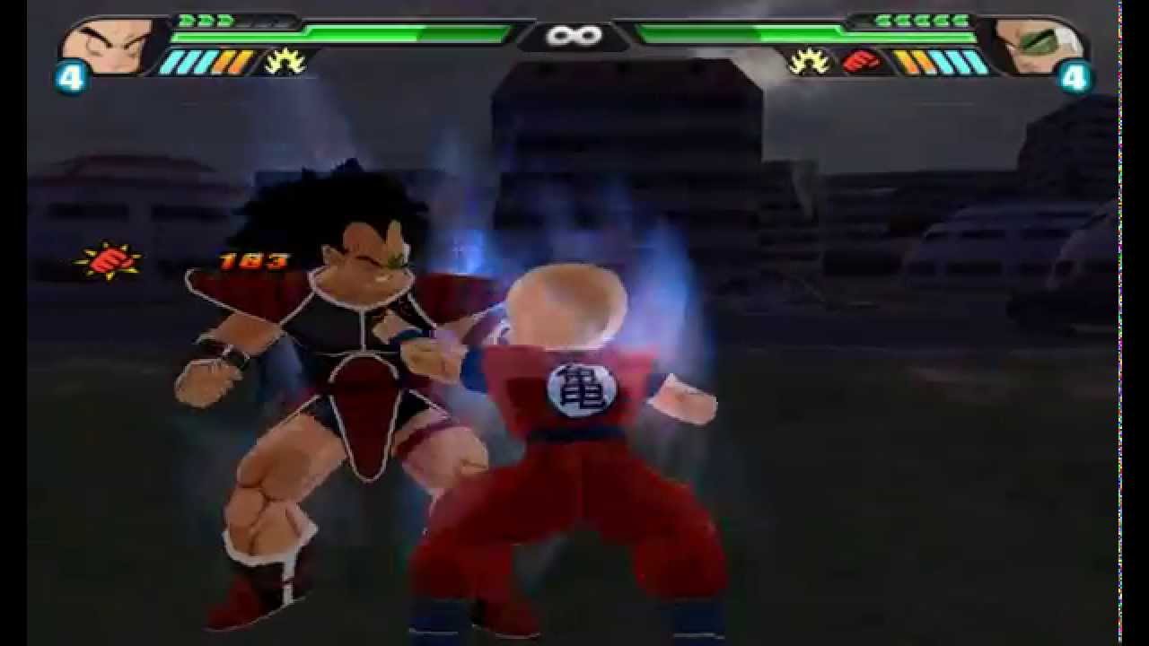 Krillin vs Raditz