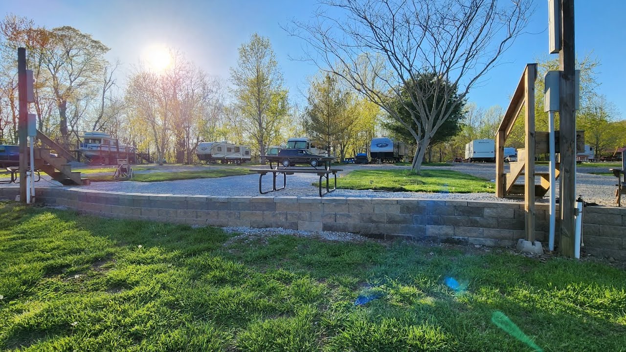 Updated Ohio River Campsites at Sandy Springs Campground - Sites 4 & 5