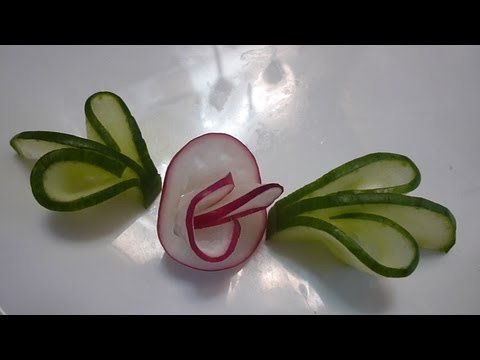 Video: Kako Narediti Cvetje Iz Zelenjave