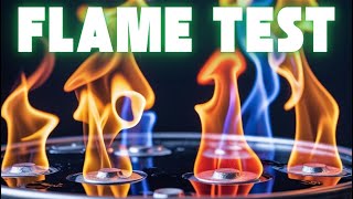 Flame Test Colors / Prof. Dr. Moazzam /  Theory & Demonstrate