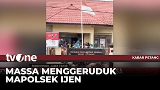 Detik-detik Kapolsek Ijen Dijemput Paksa Ratusan Warga Terekam Kamera Amatir | tvOne