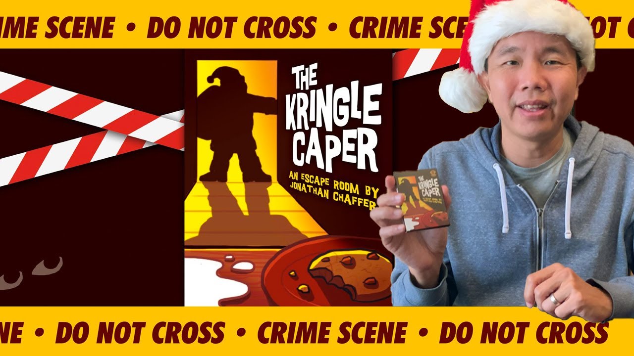 Der Kringle Caper – Englischsprachiges Escape-Room Kartenspiel Für 1+ Spieler (ca. 60 Min.)