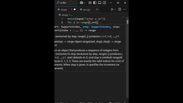 print number in python by for loop | #python