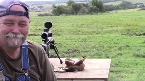 Ruger Precision Rifle in .308 ringing some steel with Black Hills 168 Match!!