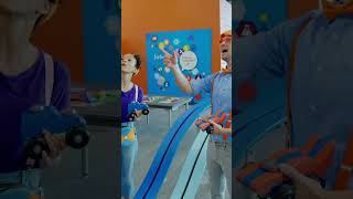 POWER UP! Car Racing!! 🏁 #physics #blippi #meekah