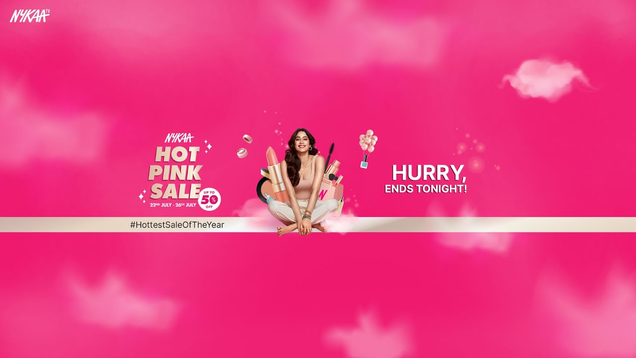 HURRY, Sale Ends TONIGHT! Nykaa 