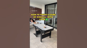 Did you see it?😂🎱 #billiards  #9ball #linkinbio #minipool