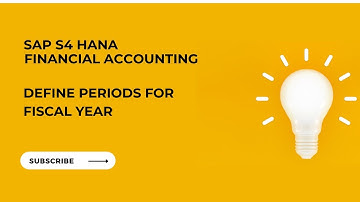 SAP FI-Configuration | Define Periods for Fiscal Year | Transaction code OB29