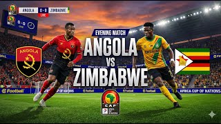 🔴LIVE: ANGOLA VS ZIMBABWE | AFRICA CUP OF NATIONS 2025 | SIMULATION GAMEPLAY