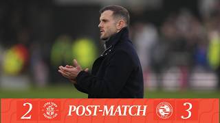 Jack Wilshere On The Defeat To Reading Post-Match