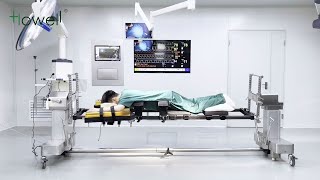 Modular Jackson Table Flat Top Radiolucent Jackson Spine Surgery Table HE-508E
