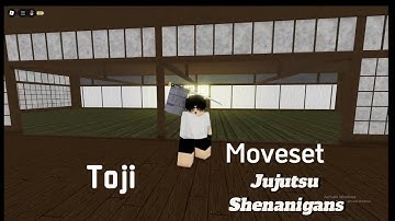 Toji Moveset (Skill Builder) :Jujutsu Shenanigans
