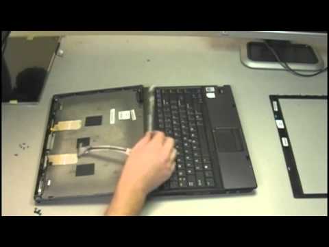 Laptop screen replacement / How to replace laptop screen HP NC6400