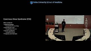 Introduction to the cavernous sinus and cavernous sinus syndrome