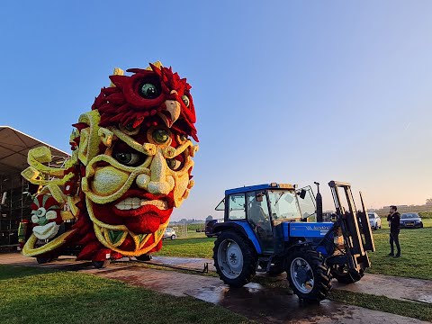 Bloemencorso Zundert 2021, Buurtschap de Lent, Shaman