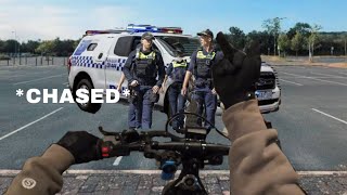 THEY TRIED TO IMPOUND MY BIKE *CHASED*