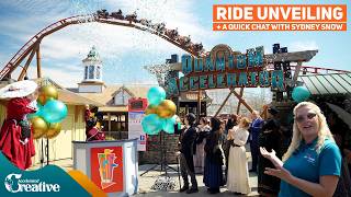 QUANTUM ACCELERATOR Ride Unveiling + a quick chat with Sydney Snow