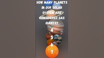 How Many Planets Are Gas Giants?