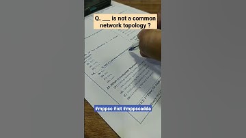 Which is not a network topology ?  #upsc #mppsc #mppscprelims2022 #fact #civilserviceexam #mppsc2022