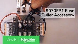 Installing 9070FP1 Fuse Puller Accessory on 9070T Type Transformers | Schneider Electric Support