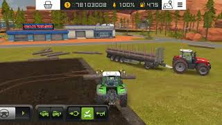 Fs 18 Forestry Gameplay - How To Cut Trees In Fs18 : Timelapse ! Farming Simulator 18 Sell Wood#fs18