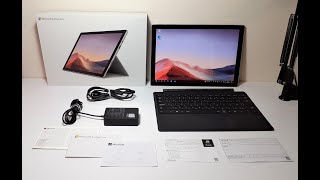 Microsoft：QWU-00006 「マイクロソフト Surface Pro 7 タイプカバー同梱/ 12.3インチ  プラチナ （ブラックタイプカバー同梱） QWU-00006」#KSA3332