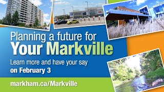 Your Markville - Virtual Visioning Workshop