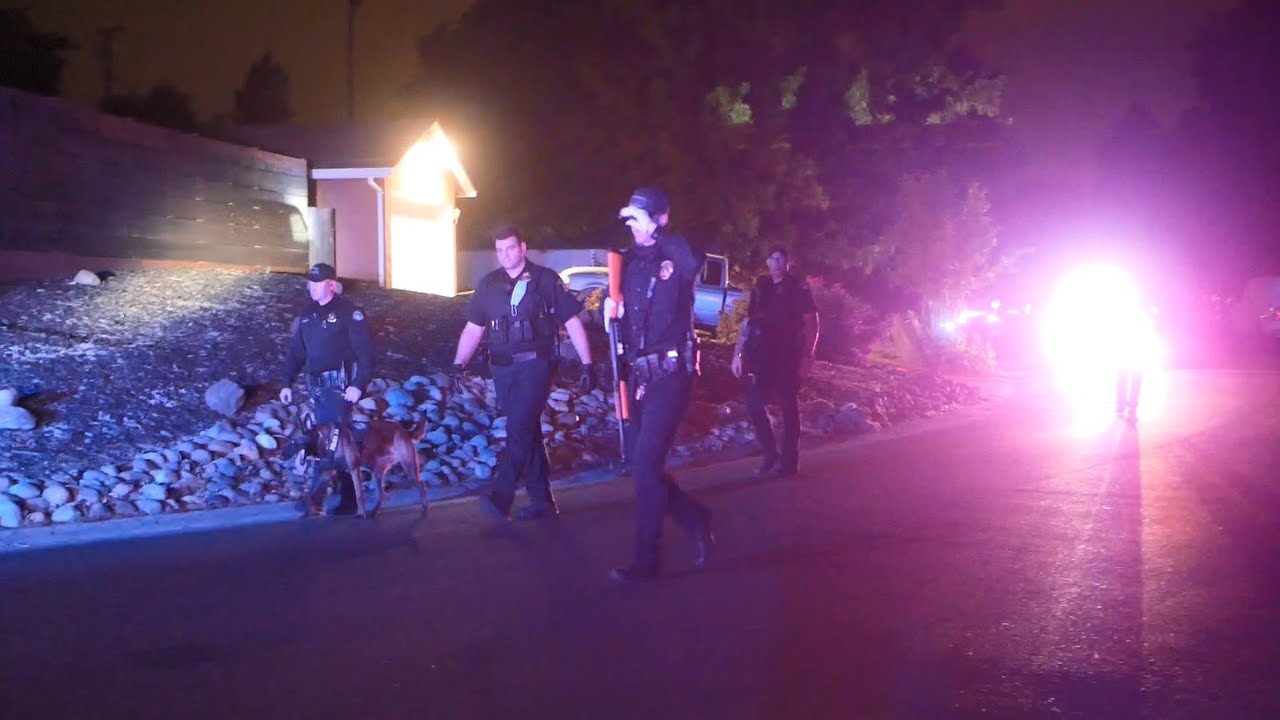 Police Search For Possibly Armed Suspect in Citrus Heights - YouTube