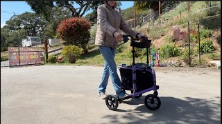 WALK MATE 3 Wheel Rollator Walker Review!