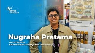 Karya Visual Alumni BINUS University Nugraha Pratama Tampil di JICAF 2025