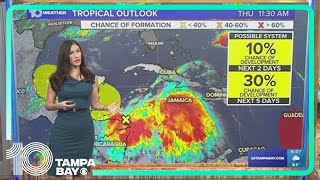 Tracking the Tropics: System 'likely' to become tropical storm or depression this weekend