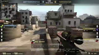 AWP ACE WITH 4 KILLS IN 10 SECONDS ON DUST 2 || CS:GO