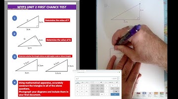 MYP3 Unit 2 First Chance Test - Answers