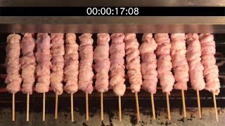 【焼き１回目】日本で一番有名な鶏皮焼鳥 "かわ屋" の焼鳥の作り方