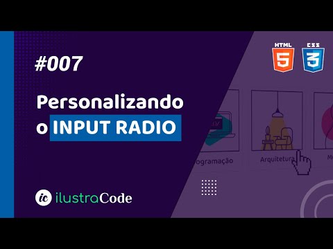 Personalizando o 'radio'