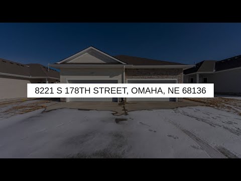 8221 S 178th Street, Omaha, NE home video tour