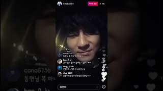 20171017 곽동현 인스타Live 유챗
